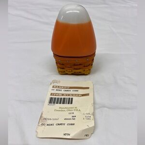 2012 Longaberger Collectors Club Miniature Candy Corn Basket